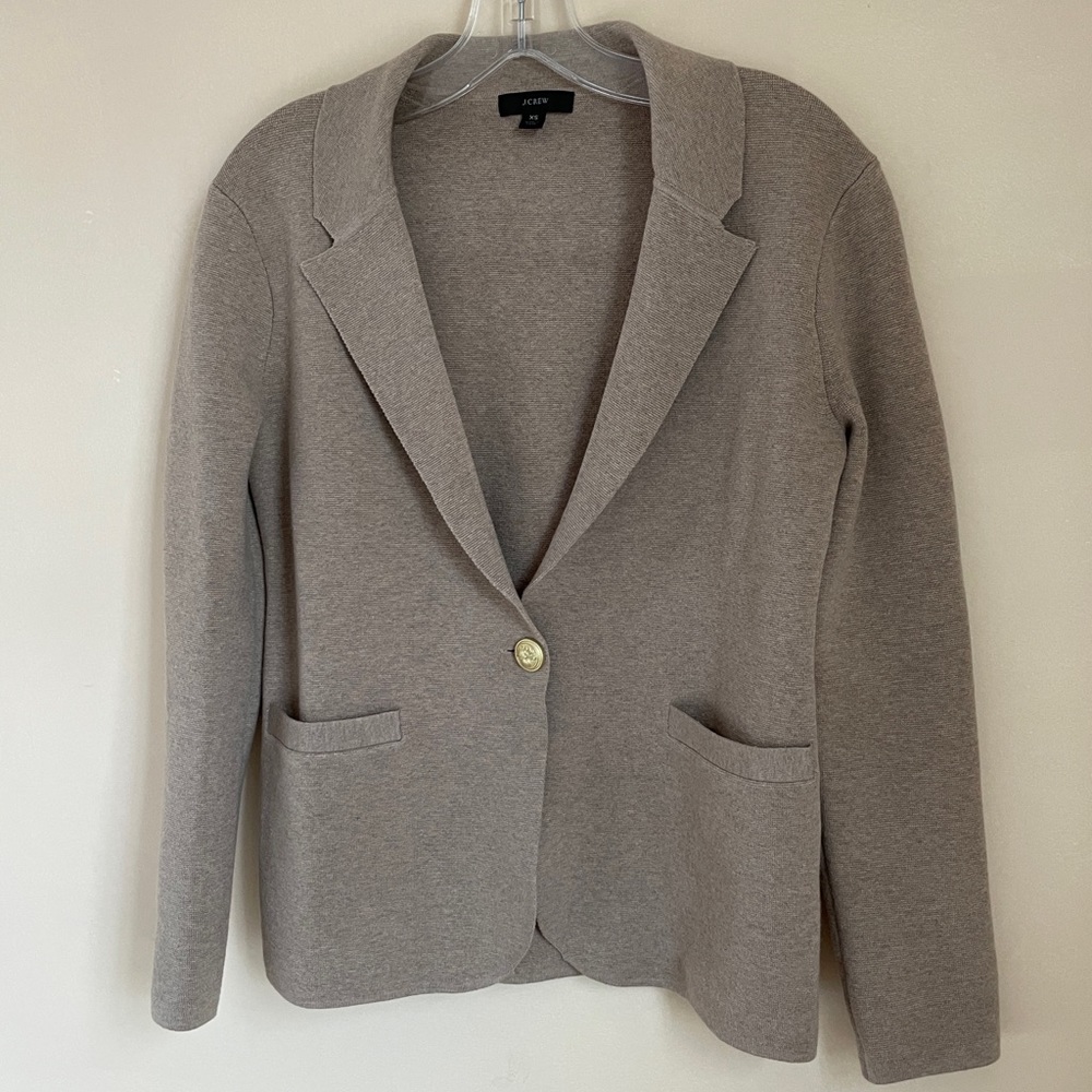 J Crew Camille sweater blazer size XS - Picture 6 of 8